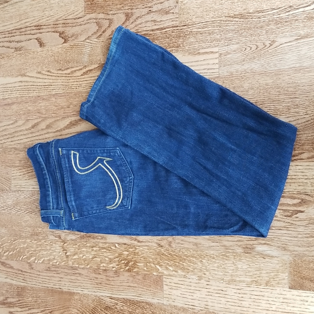 (30) Rock & Republic Dark Wash Denim Jeans Luxury Contemporary Cowgirl Rodeo